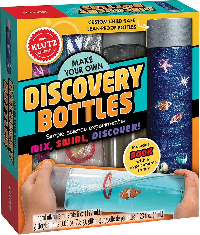 Scholastic Klutz Make Your Own Discovery Bottles Science Kit for Children - Image 1