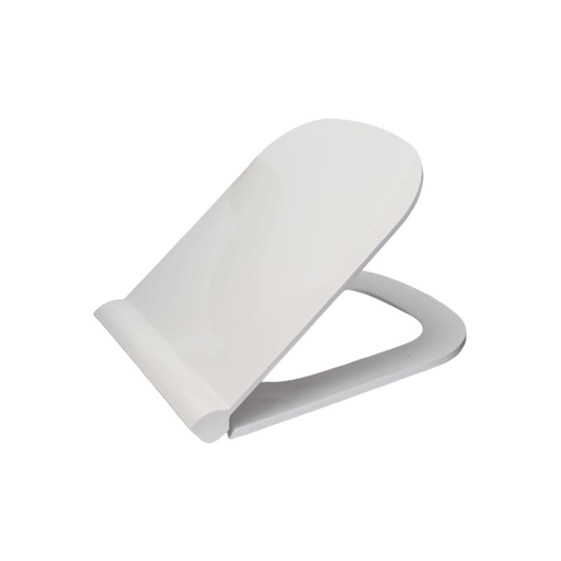 Parryware Parryware Verve Soft Close Toilet Seat Cover with hinges Standard Size White I Commode Seat Cover I Seat Closes Quietly without Slamming sound I For Bathroom Fixtures  - Image 2
