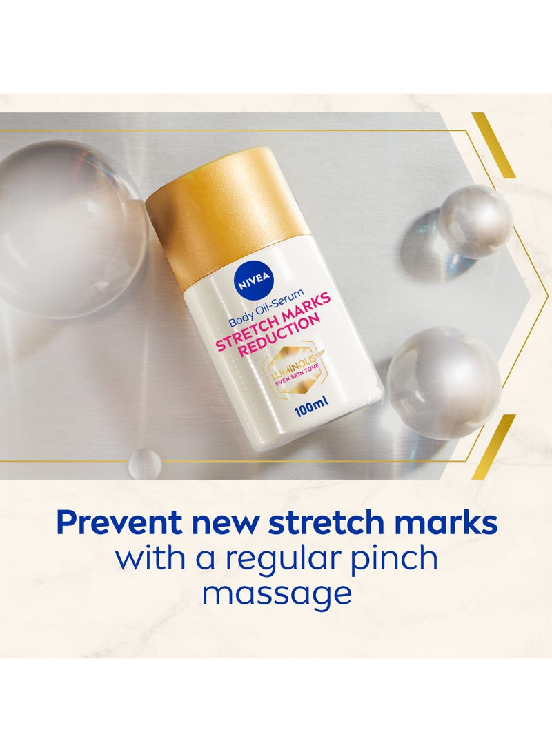 Nivea زيت الجسم سيروم لامع 630 لتقليل علامات التمدد - Image 5