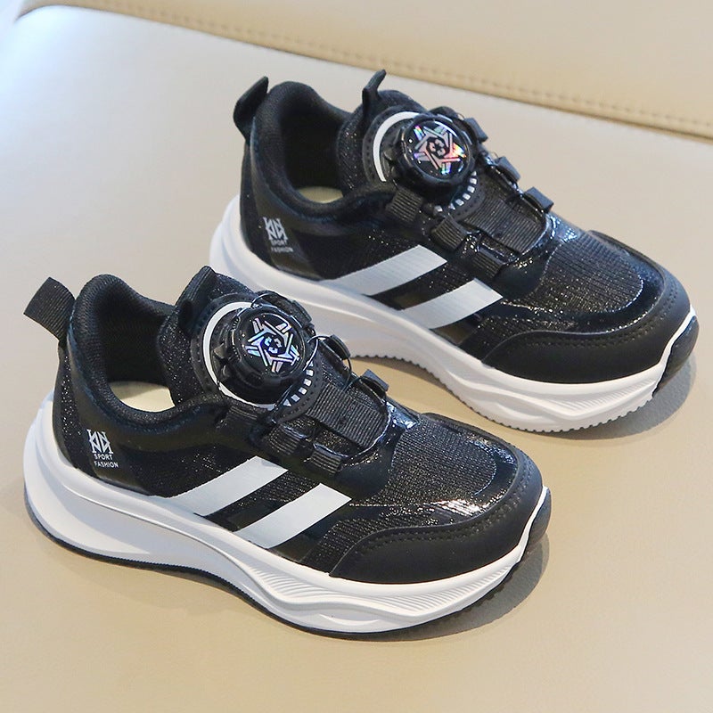 Mesh Sneakers Lightweight Flexible Sole Walking Shoes For Kids Indoor And Outdoor Activities - Image 2