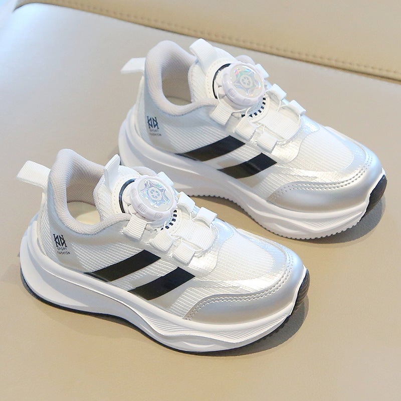 Mesh Sneakers Lightweight Flexible Sole Walking Shoes For Kids Indoor And Outdoor Activities - Image 4