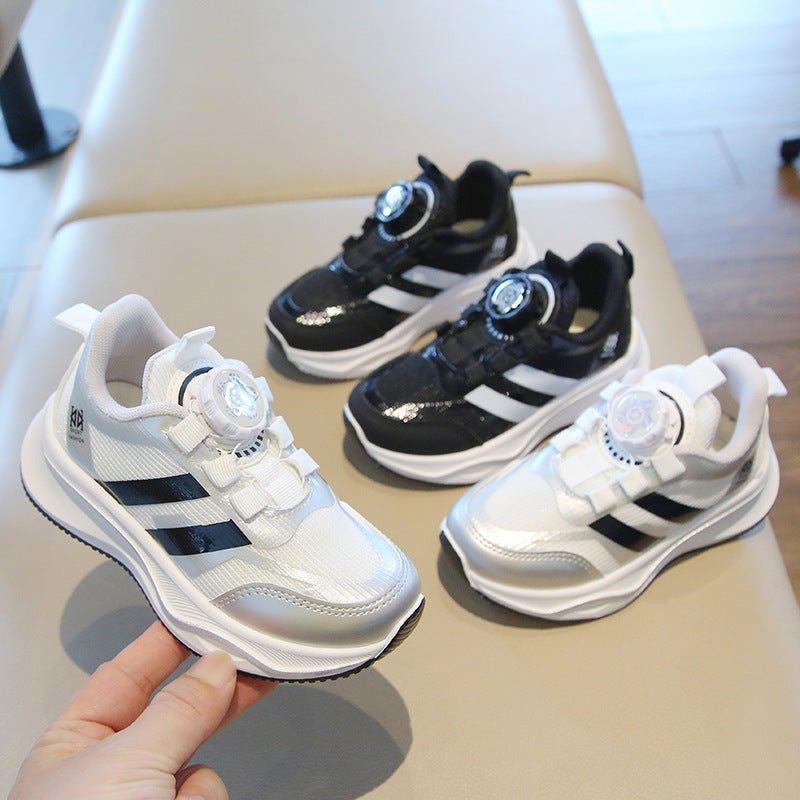 Mesh Sneakers Lightweight Flexible Sole Walking Shoes For Kids Indoor And Outdoor Activities - Image 3