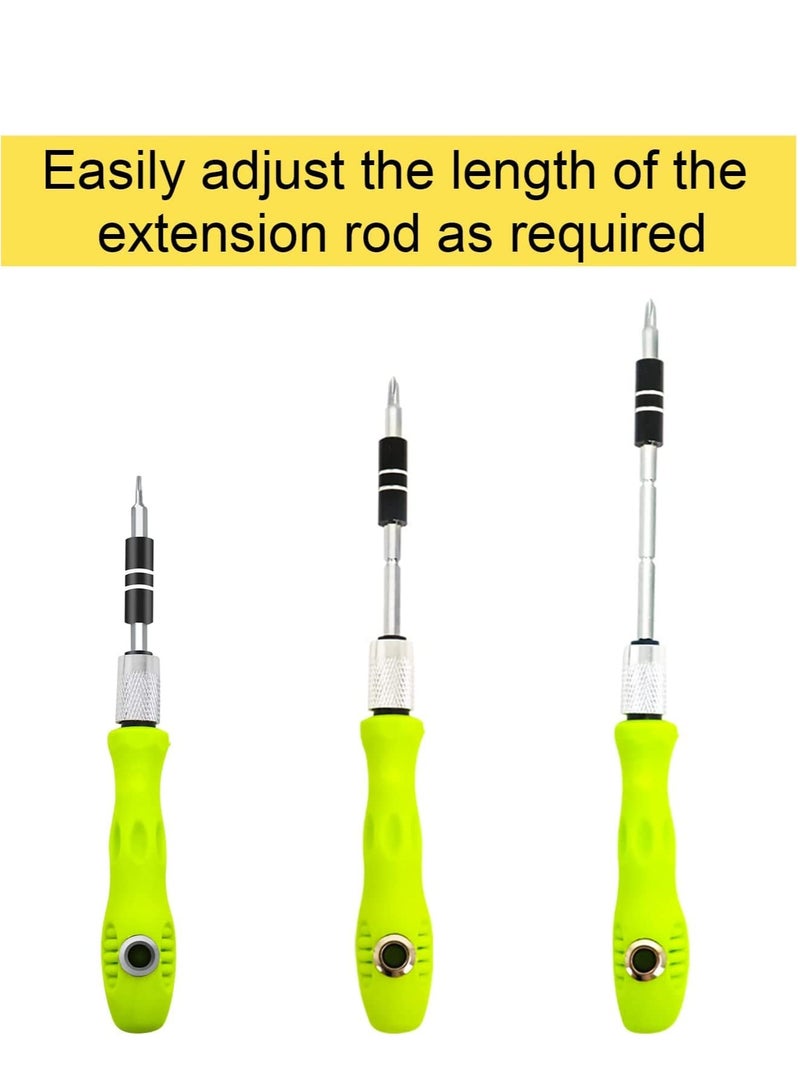 SYOSI 32 in 1 Small Screwdriver Set, Mini Magnetic Screwdriver Set, Contains 30 Bits Precision Repair Tool Kit, Universal Torx Screwdriver Tool Sets for Eyeglass, Watch, Phones, Laptop, Computers, Toys - Image 3