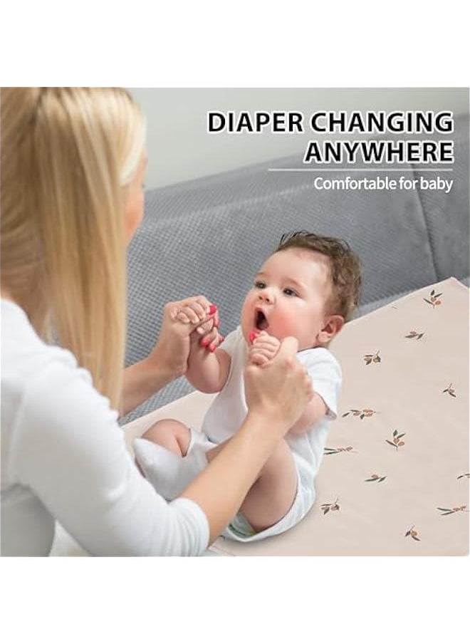 Gonice Portable Baby Changing Pad, Travel Waterproof Changing Mat for Newborn Baby, Reusable Foldable Changing Mat for Toddlers, Baby, Newborns, Newborns Toddlers Shower Gifts, 50 * 70 Cm  - Image 4