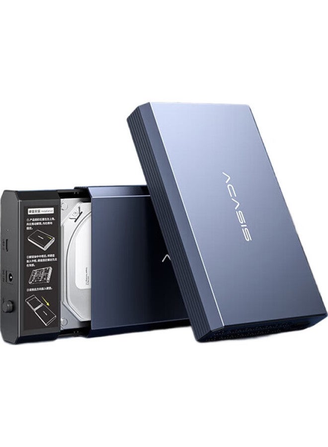 Acasis Usb3.0 External Hard Drive Enclosure, 3.5-Inch Sata Interface, For Desktop And Laptop, External Ssd And Hdd Storage, Aluminum Alloy Case, Ec-7351 - Image 2