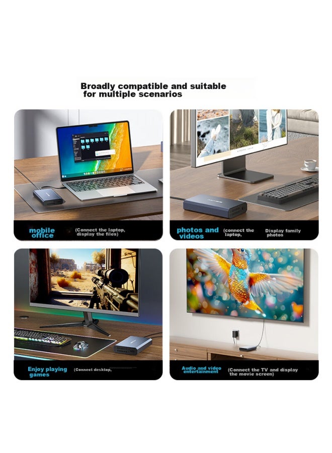 Acasis Usb3.0 External Hard Drive Enclosure, 3.5-inch Sata Interface, For Desktop And Laptop, External Ssd And Hdd Storage, Aluminum Alloy Case, Ec-7351 - Image 3