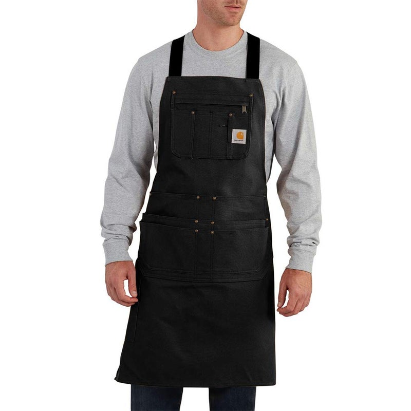 carhartt مئزر كار هارت للرجال من قماش دوك، أسود، مقاس واحد - Image 1