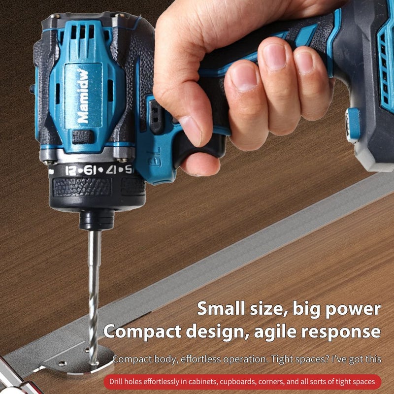 380Nm Brushless Impact Driver Bare Tool For Makita 18V 21 Position Clutch Variable Speed Compact Design Professional Use - Image 3