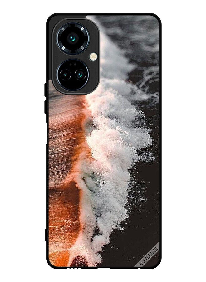 Covernex Protective Case Cover For Tecno Camon 19 Pro Sea Water Wave  - Image 1