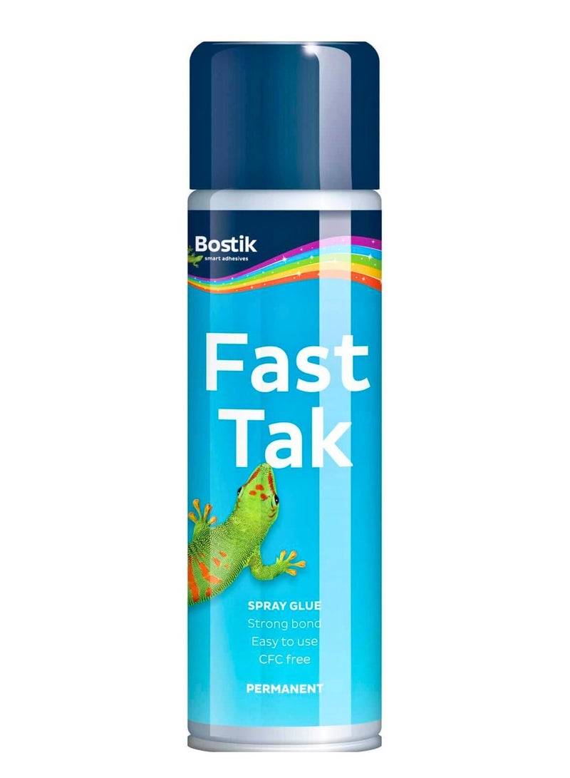 Bostik Fast Tak Permanent Adhesive Spray Glue 500ml Content - Image 2