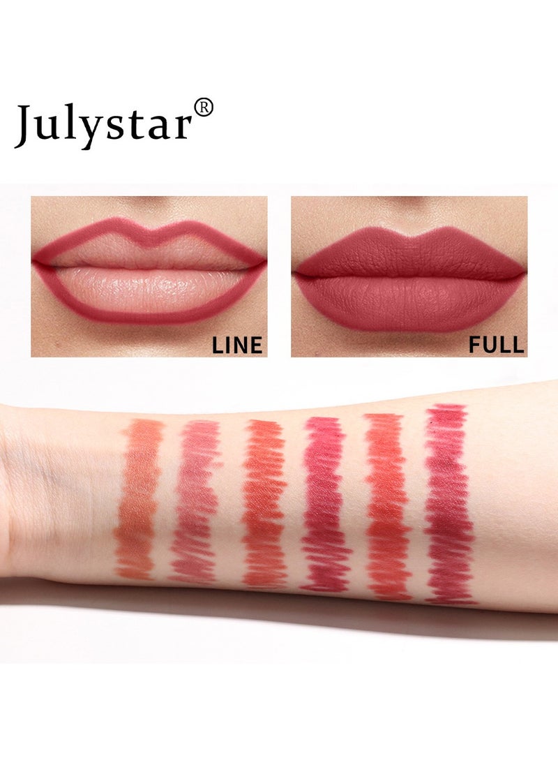 Julystar - Precision Matte Waterproof Lip Liner - Long-Lasting, Smudge-Proof Definition - Image 1