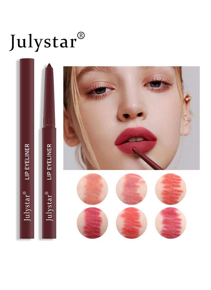 Julystar - Precision Matte Waterproof Lip Liner - Long-Lasting, Smudge-Proof Definition - Image 1
