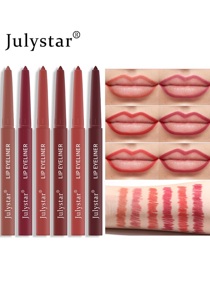 Julystar - Precision Matte Waterproof Lip Liner - Long-Lasting, Smudge-Proof Definition - Image 1