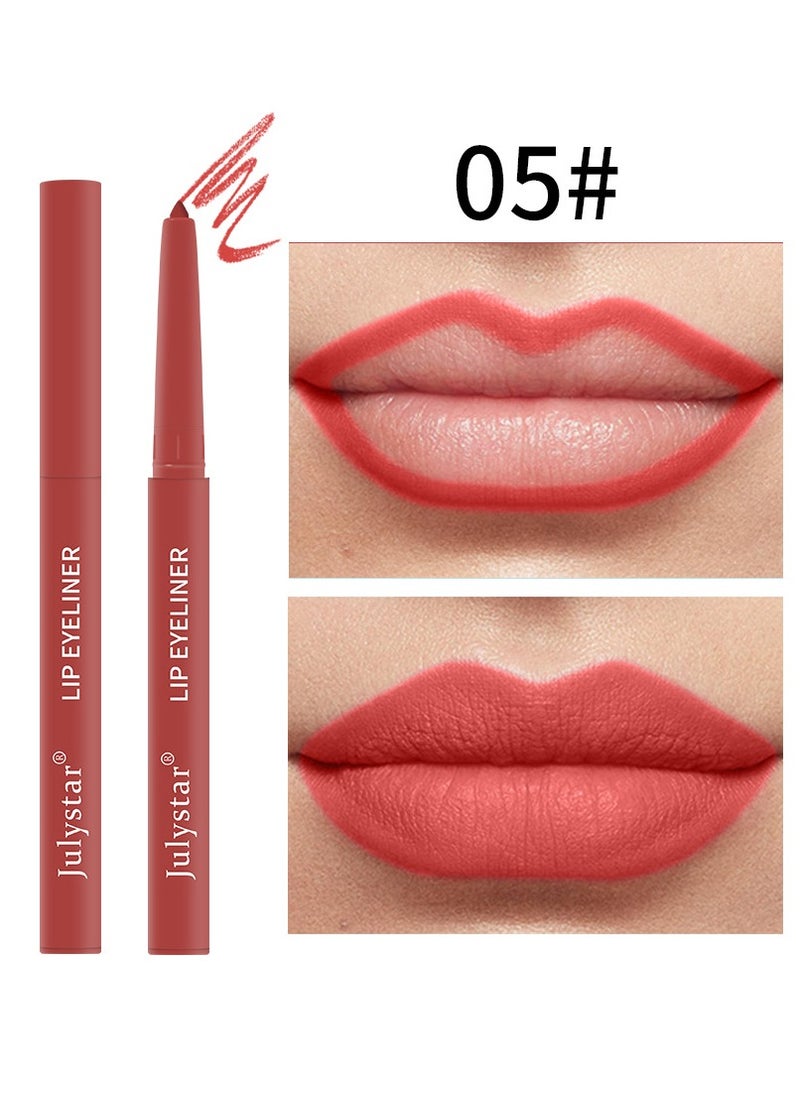 Julystar - Precision Matte Waterproof Lip Liner - Long-Lasting, Smudge-Proof Definition - Image 1