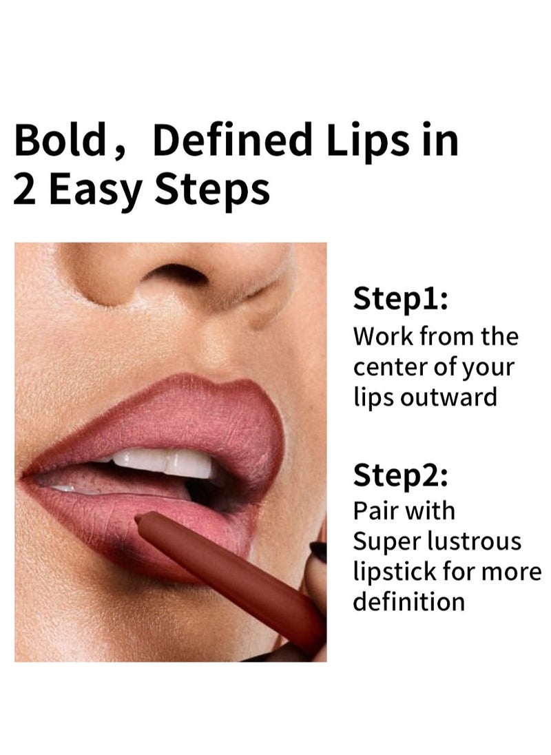Julystar - Precision Matte Waterproof Lip Liner - Long-Lasting, Smudge-Proof Definition - Image 1