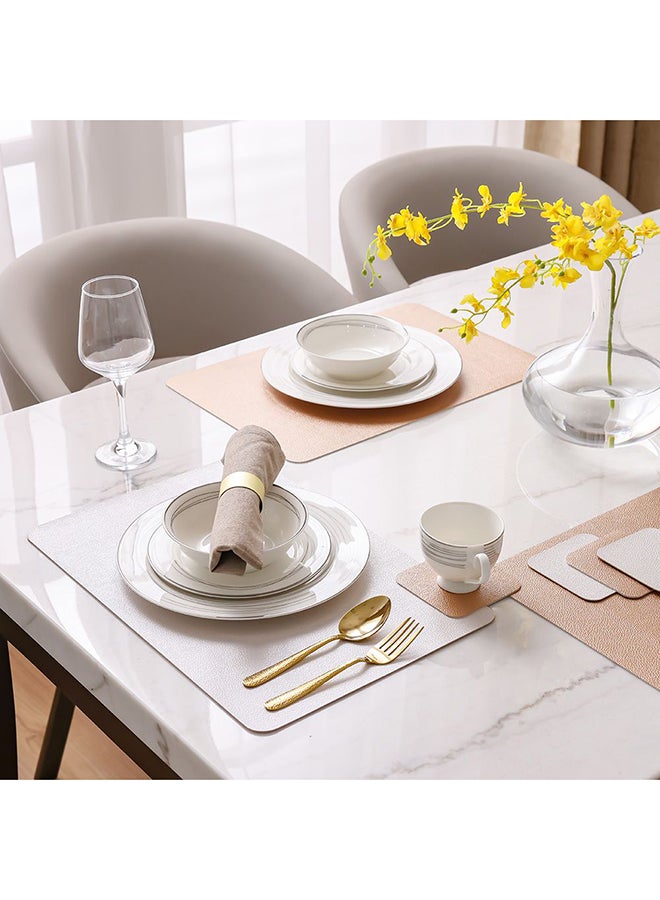 Danube Home Majestic Round Metal Napkin Ring Set of 4 - Matt Gold | Iron Decorative Table Napkins, Everyday Use Cloth Dinner Table Napkins For Dining Room Kitchen - Image 3