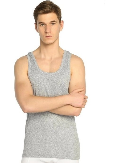 Nacar Store Men's Cotton Lycra 5 Black Boxer 5 Gray Undershirt 10 Pack Set  - Image 4