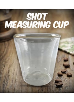 Rattleware Rattleware Double Wall Graduated Glass Espresso Shot Measuring Cup (3 Oz) - Premium Glass Construction for Precision and Stability, Perfect for Baristas, Ideal for Home or Commercial Use  - Image 5