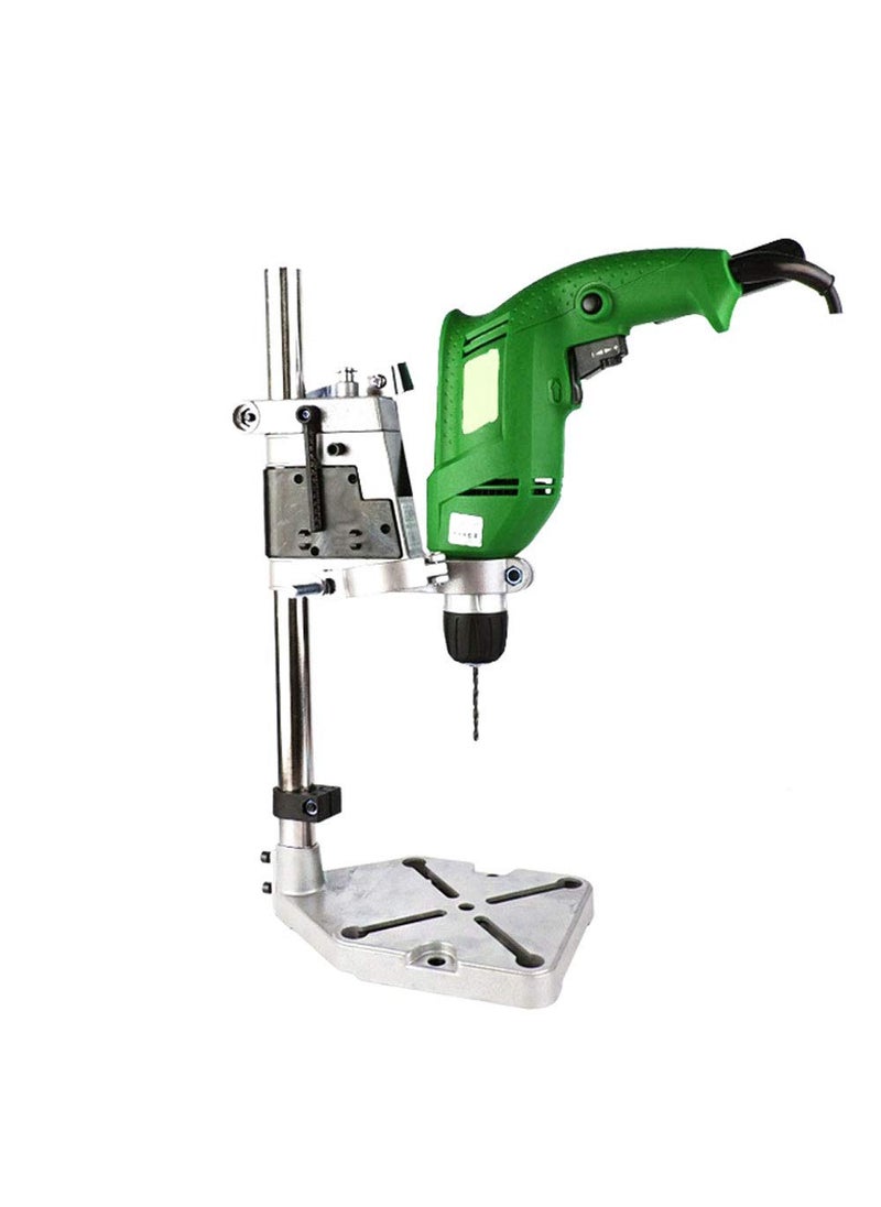 MLD MLD Hand Drill Machine Stand Converter to Bench Press 400mm Height - Heavy Weighted - Bench Press Jig for electric Hand drill - Adjustable Collet upto 60mm - Drilling Depth upto 42mm.  - Image 3