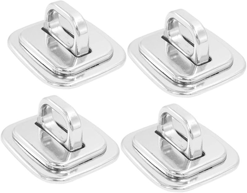 Laptop Lock Anchor Plates Set of 4 for Desk Mount Security Hardware - Image 1