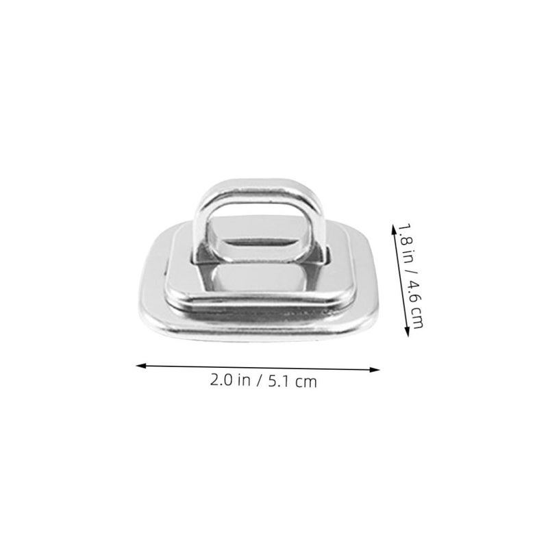 Laptop Lock Anchor Plates Set of 4 for Desk Mount Security Hardware - Image 3