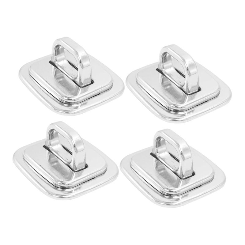 Laptop Lock Anchor Plates Set of 4 for Desk Mount Security Hardware - Image 2