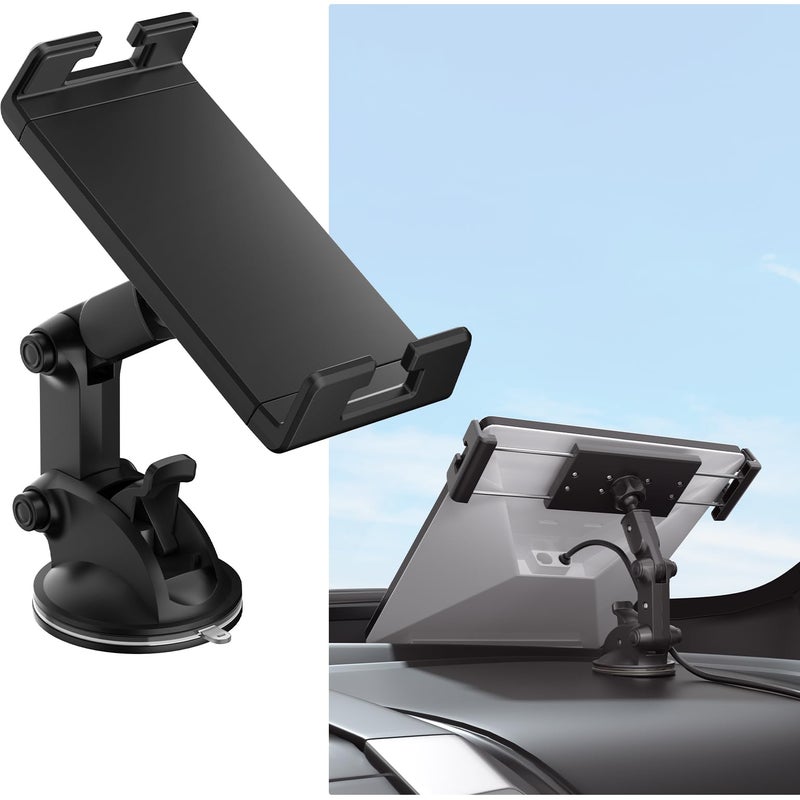 حامل سيارة JOYTUTUS Starlink Mini مع كوب شفط قابل للتعديل بزاوية أوسع