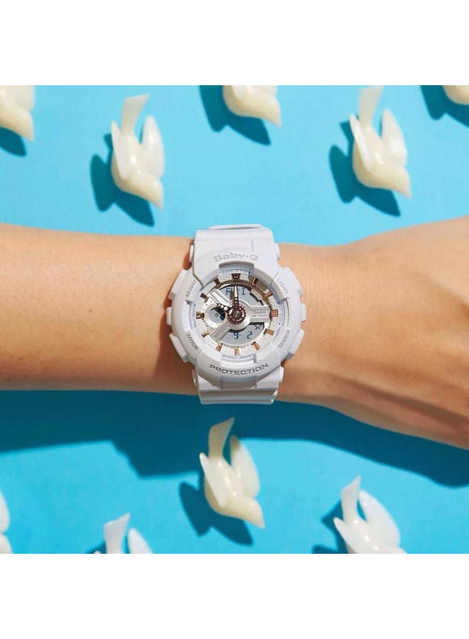 كاسيو ساعة يد من الراتينغ بعقارب ورقمي BA-110GA-7A1DR - Image 2