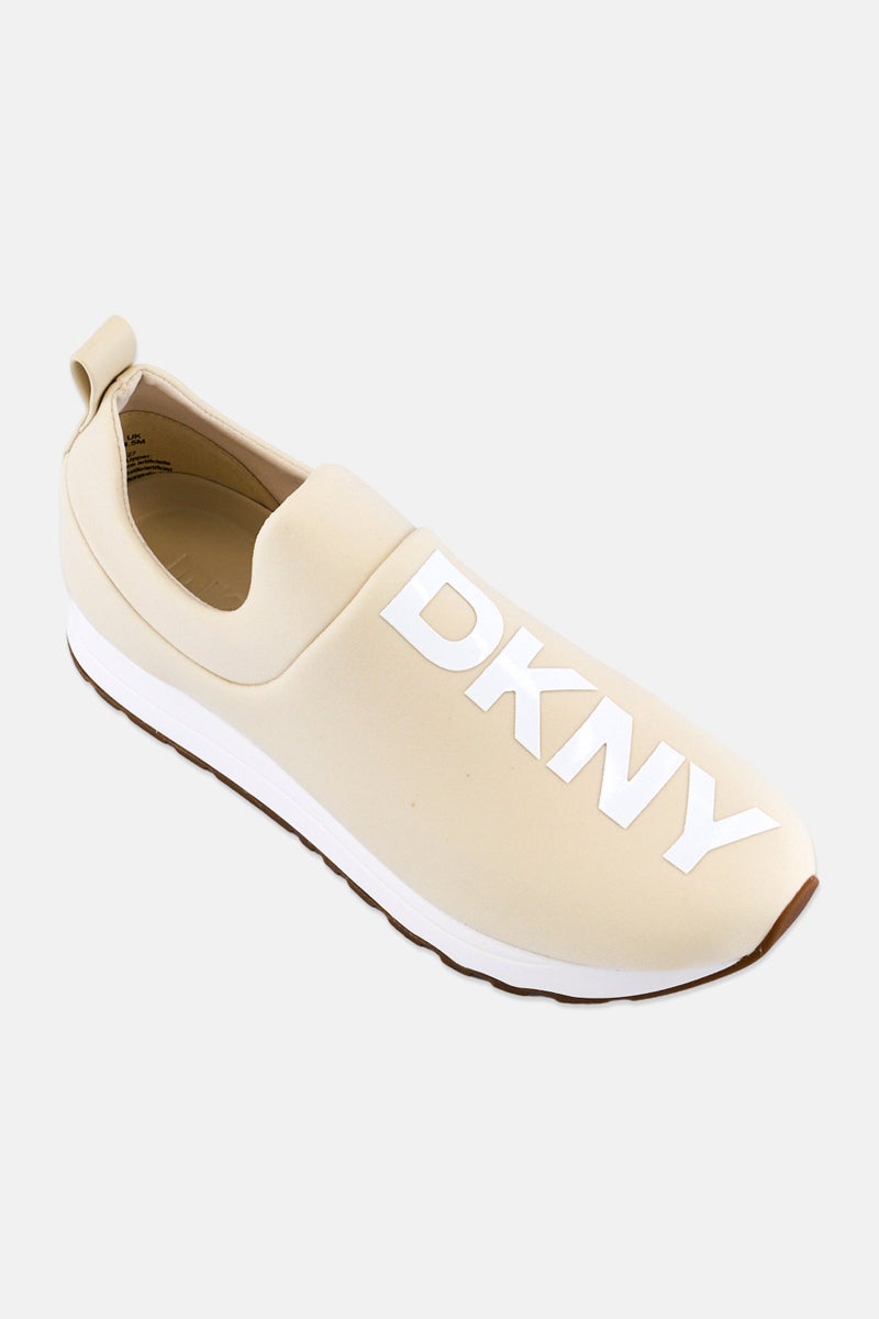 DKNY Women Jadyn Slip On Casual Shoes, Beige - Image 1