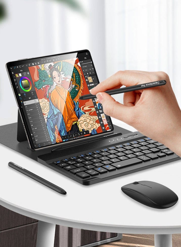 General Keyboard + Mouse + Adjustable Angle Flip Folio + Pen + Pen Slotcase for Mate X6,Book Cover Keyboard Kit for Huawei Mate X6  - Image 2