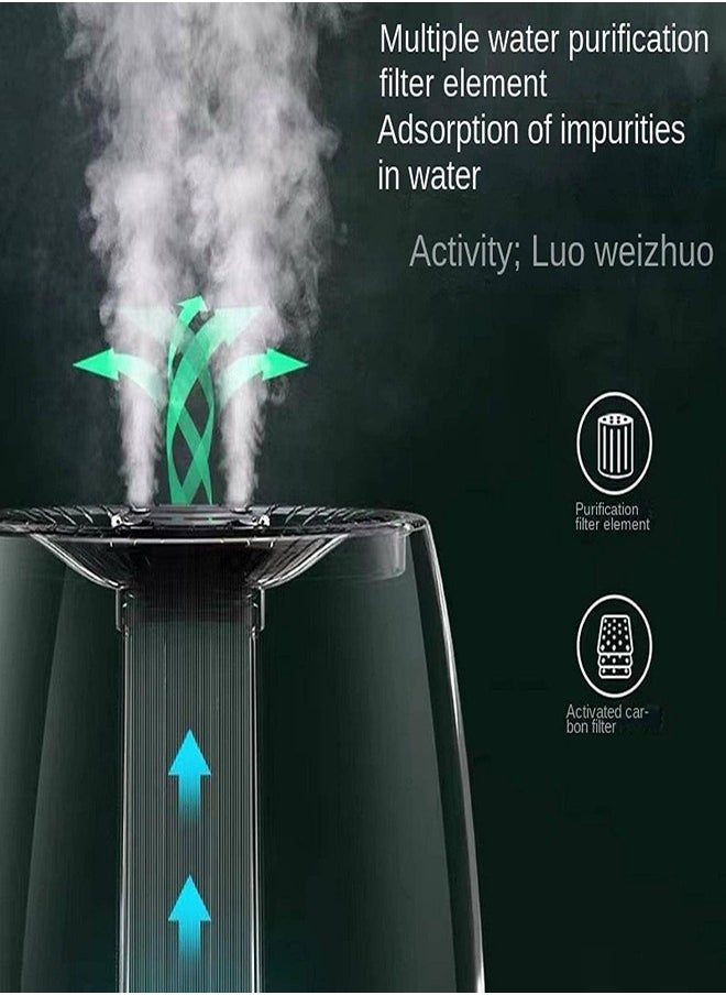 Arabest - Humidifier, 6.8 Liter Air Humidifier, Ultrasonic Cool Mist Humidifier for Large Rooms with Aroma Diffusion, Ultra Silent, For Babies, Nurseries, Whole House Humidifier - Image 1