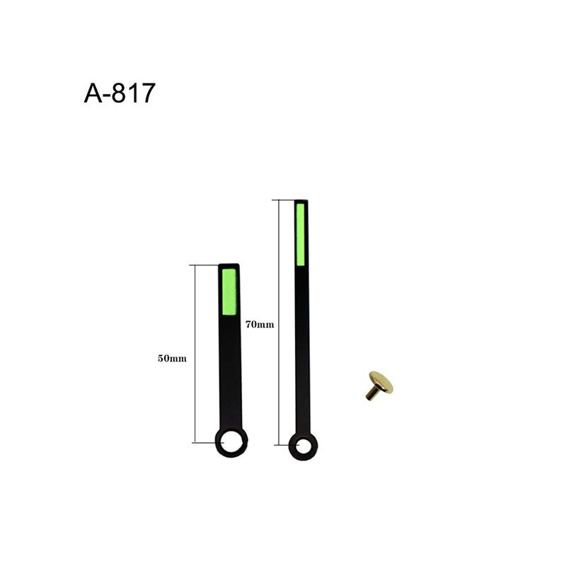 14 Styles Metal Clock Hands DIY Movement Repair A- 817 luminous 