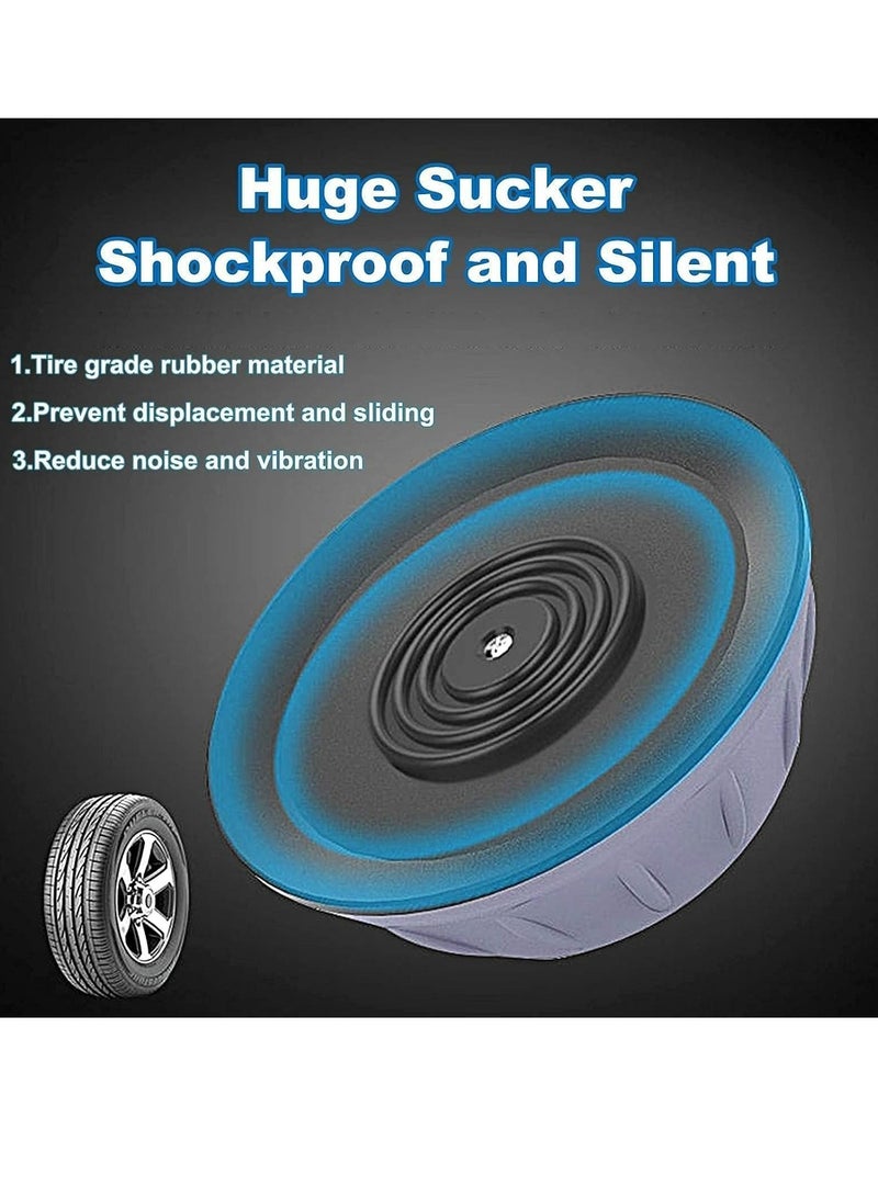 4Pcs Washing Machine Foot Anti Vibration Pads，Shock and Noise Cancelling Washing Machine Support, Universal Size - Image 5