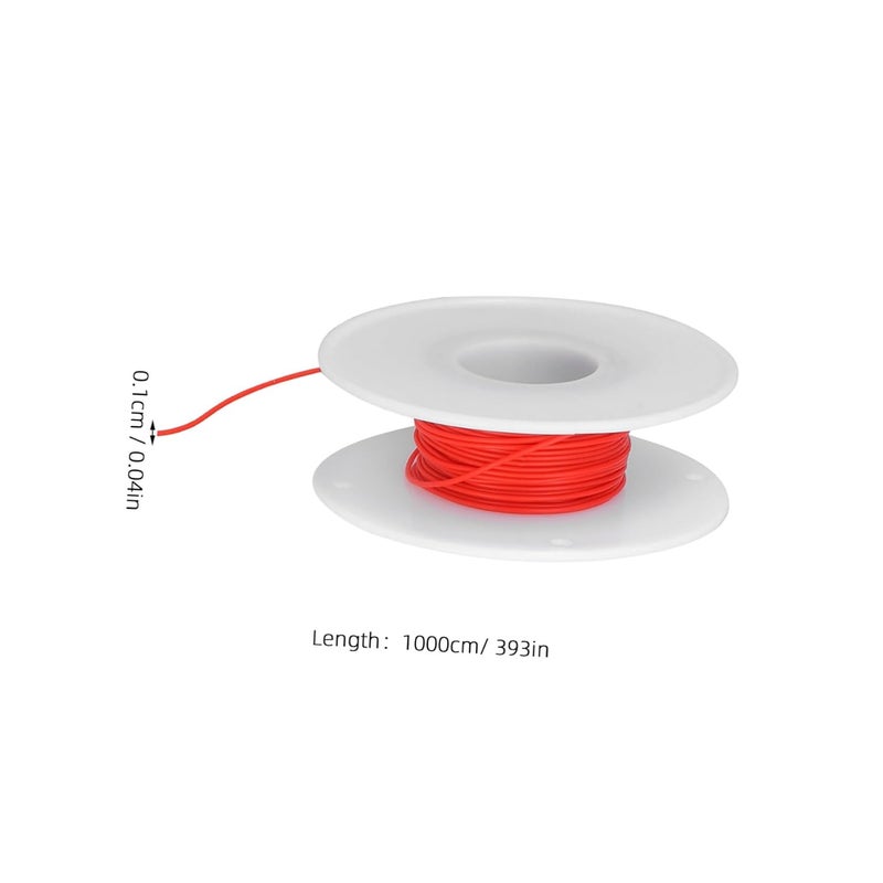 Generic 5rolls Spool High Temp Resistant Soft Silicone Wire DIY Electrical Wire Insulated Cable Electric Extend Cord DIY Accessories - Image 2