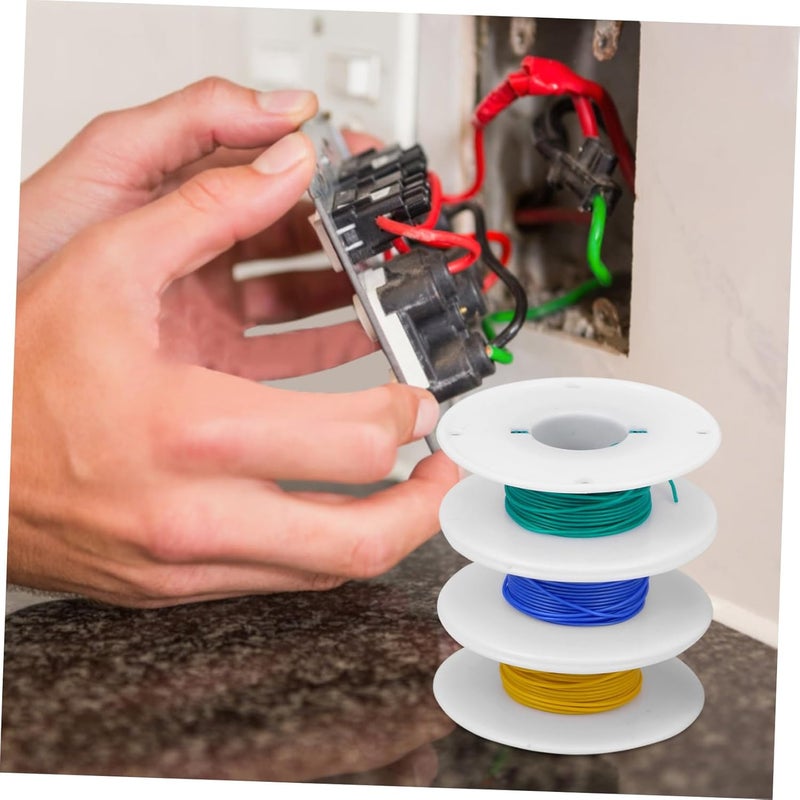 Generic 5rolls Spool High Temp Resistant Soft Silicone Wire DIY Electrical Wire Insulated Cable Electric Extend Cord DIY Accessories - Image 5