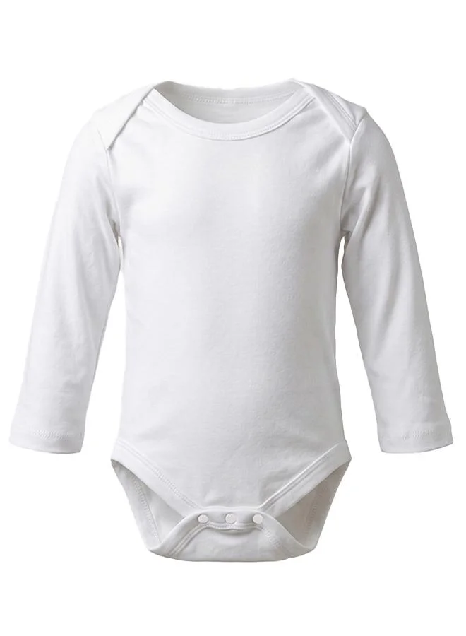 Babies & More Babies & More Unisex Baby White Bodysuit