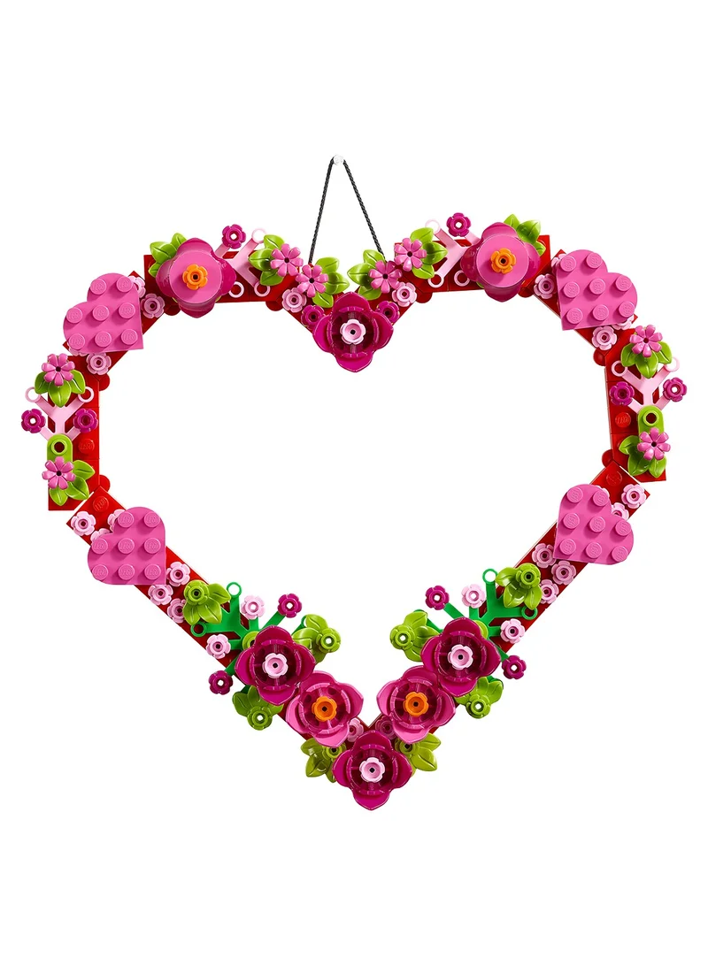 LEGO Heart Ornament Set - Building Toy for 9 Plus Year Old Girls & Boys - Kids' Bedroom Decoration or Wall Accessory - Mother's Day Gift Idea or Valentine's Decoration - 40638