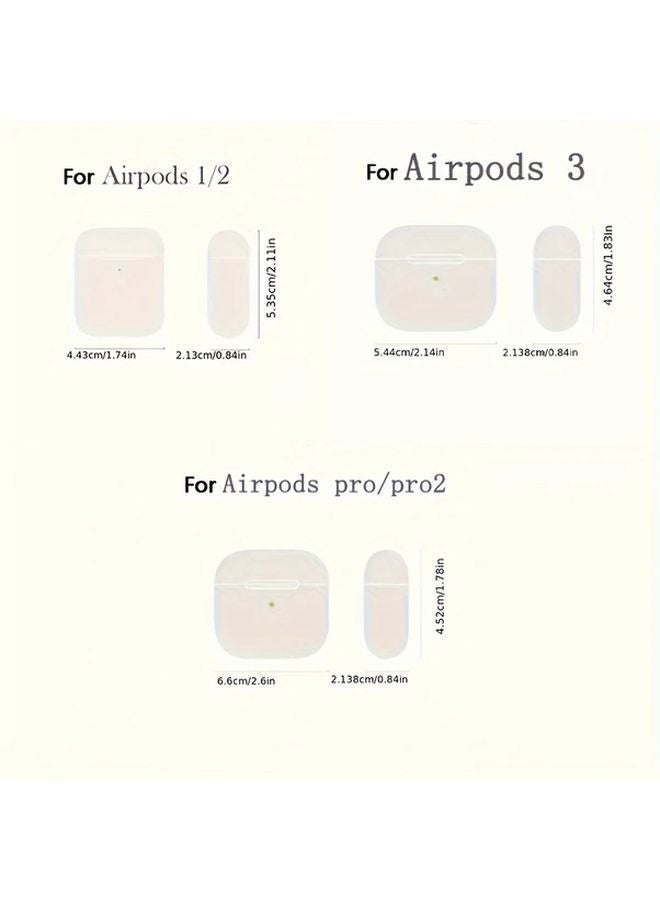 جراب حماية لـ AirPods 3 باللون الأسود بتصميم رائد فضاء هدية لعيد الميلاد للصديق أو الصديقة - Image 3
