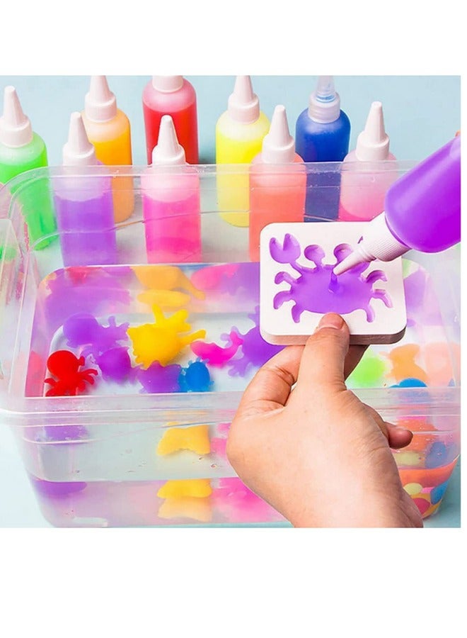 LCAREMOM Children's Magic Water Sprite Ocean Magic Handmade Material Toy, Sprite Water Baby Amazing Handmade DIY Production Material Set  - Image 2