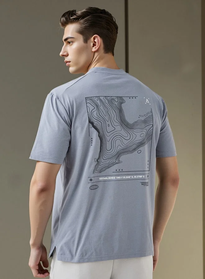 Splash Active  Graphic Print T-shirt for Men | Best Price UAE
