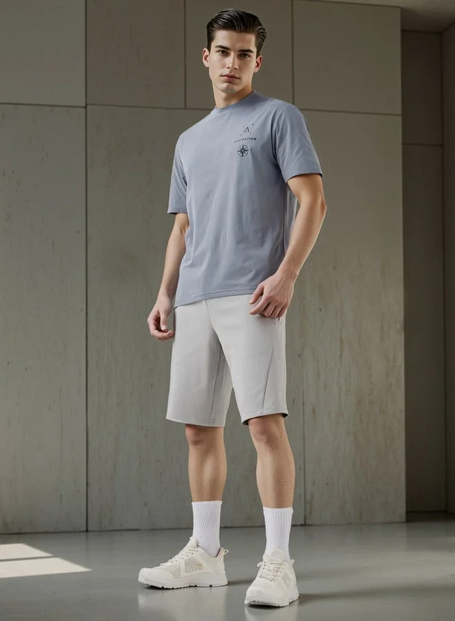 Splash Active  Graphic Print T-shirt for Men | Best Price UAE