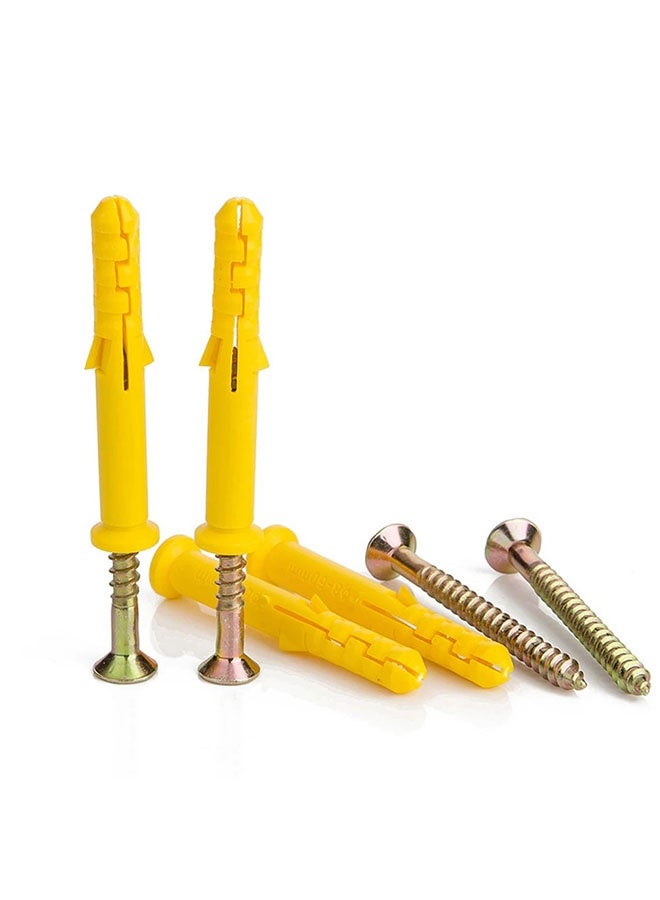 Drywall Anchor Kit Self-Drilling Hollow Wall Anchors with Screws 100PCS Assorted Set for Drywall and Plasterboard - Image 5