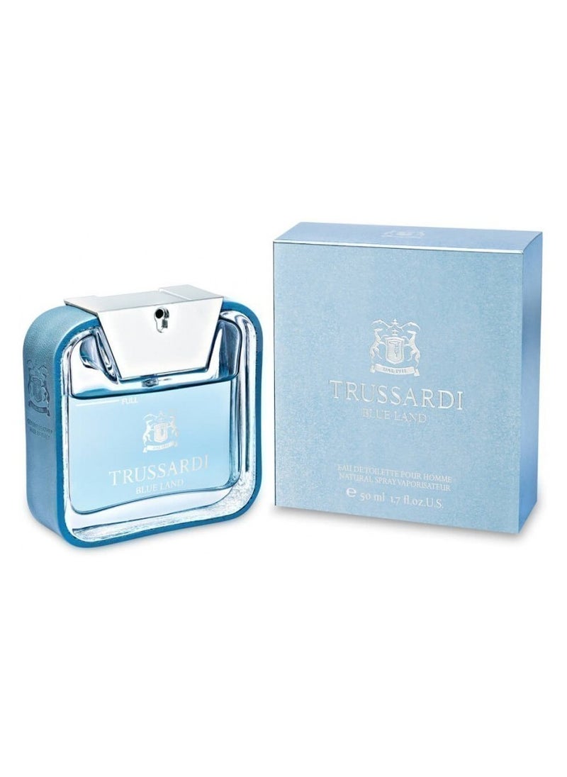TRUSSARDI - Blue Land perfume 50 ml - Image 1