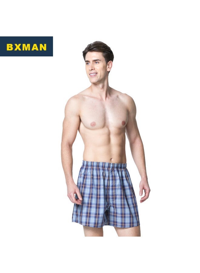 Bxman Extra Large Size Aladdin Pants Men's Underwear, Boxer Briefs, Pure Cotton Woven Loose Shorts, Ch923 Xxxxl - Image 4