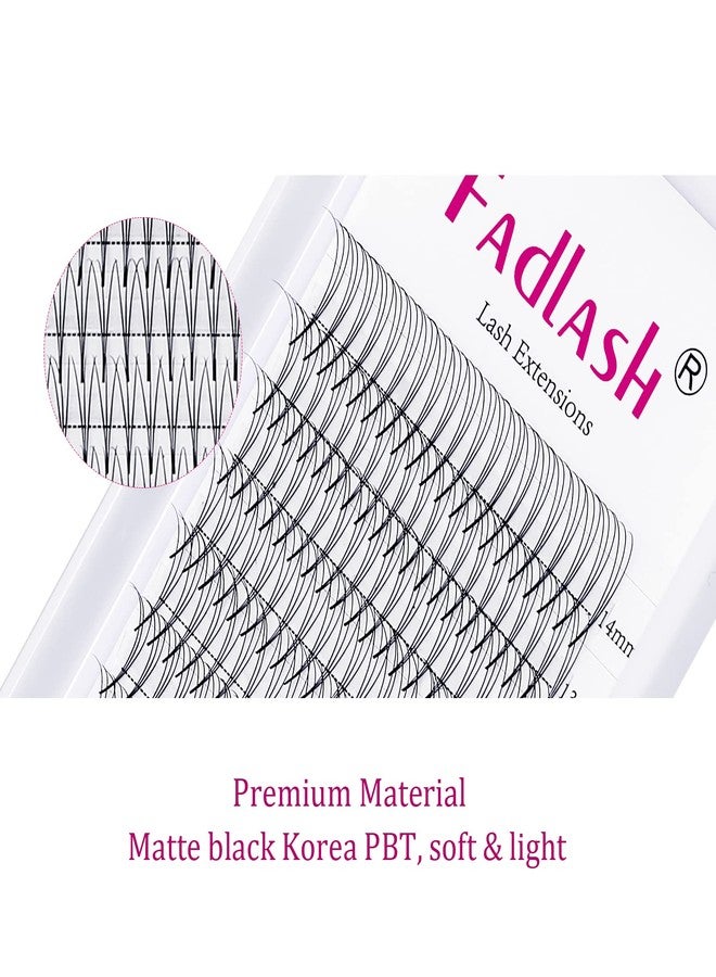 FADLASH Lash Extension 0.07mm 3D Volume Lashes Premade Fans Eyelash Extensions C curl Mix 8-14mm Eyelashes Extension Individual Lashes by FADLASH (3D-0.07-C, 8-14mm Mix) - Image 5