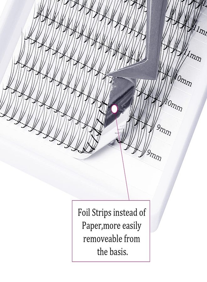 FADLASH Lash Extension 0.07mm 3D Volume Lashes Premade Fans Eyelash Extensions C curl Mix 8-14mm Eyelashes Extension Individual Lashes by FADLASH (3D-0.07-C, 8-14mm Mix) - Image 3