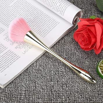 TMISHION Nail Brushes Brush Nail Dust Remover Manicure Tool Powder Cleaner Brush for Salon Manicure DIY Manual Cleaning Tools for Acrylic Nails Art Portable Comfortable and Easy to Handle Dusting Brush - Image 4