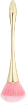 TMISHION Nail Brushes Brush Nail Dust Remover Manicure Tool Powder Cleaner Brush for Salon Manicure DIY Manual Cleaning Tools for Acrylic Nails Art Portable Comfortable and Easy to Handle Dusting Brush - Image 2