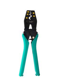 Ratchet Crimping Tool for Non-Insulated Terminals, Force-Saving Design, AWG 22-6