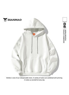 2024 Vintage Dirty Purple Hoodie Autumn Winter White [thick silver fox velvet comfortable warm]]